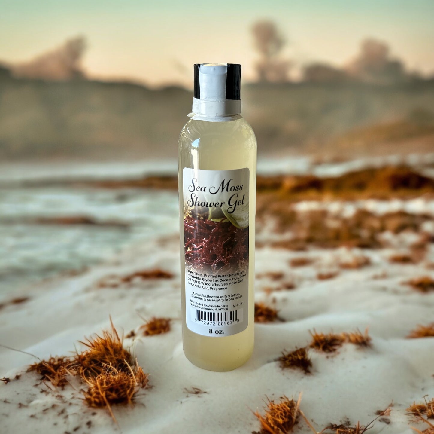 Sea Moss Shower Gel - 8 oz.
