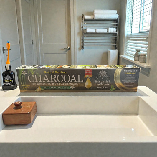 Essential Palace: Natural Bamboo Charcoal Toothpaste