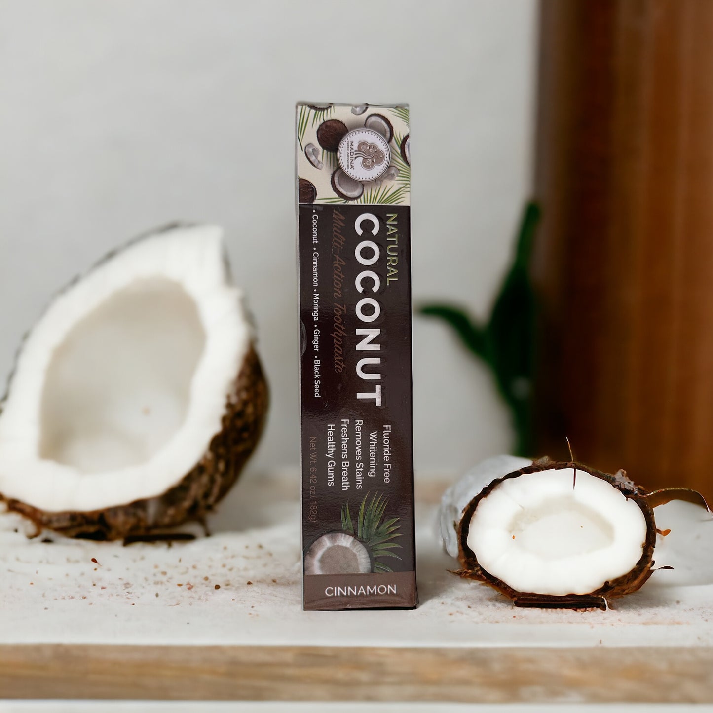 Natural Coconut Cinnamon Toothpaste