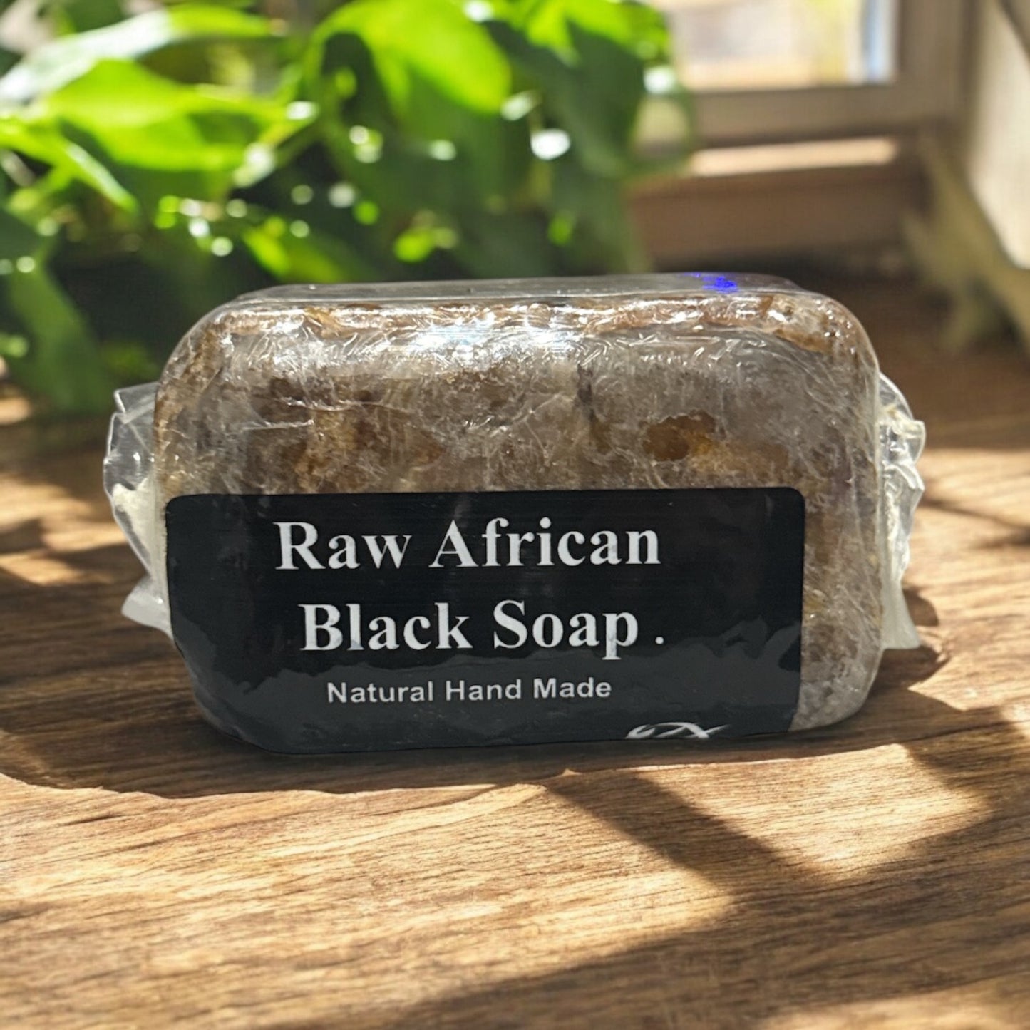 Raw Natural Black Soap Bar - 6 oz.