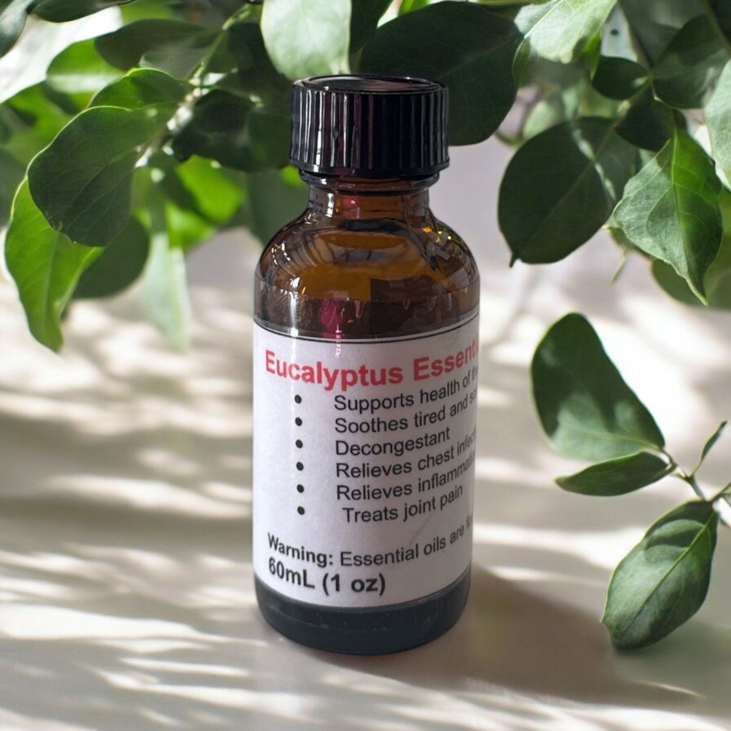 Eucalyptus Organic Essential Oil - 1 oz.