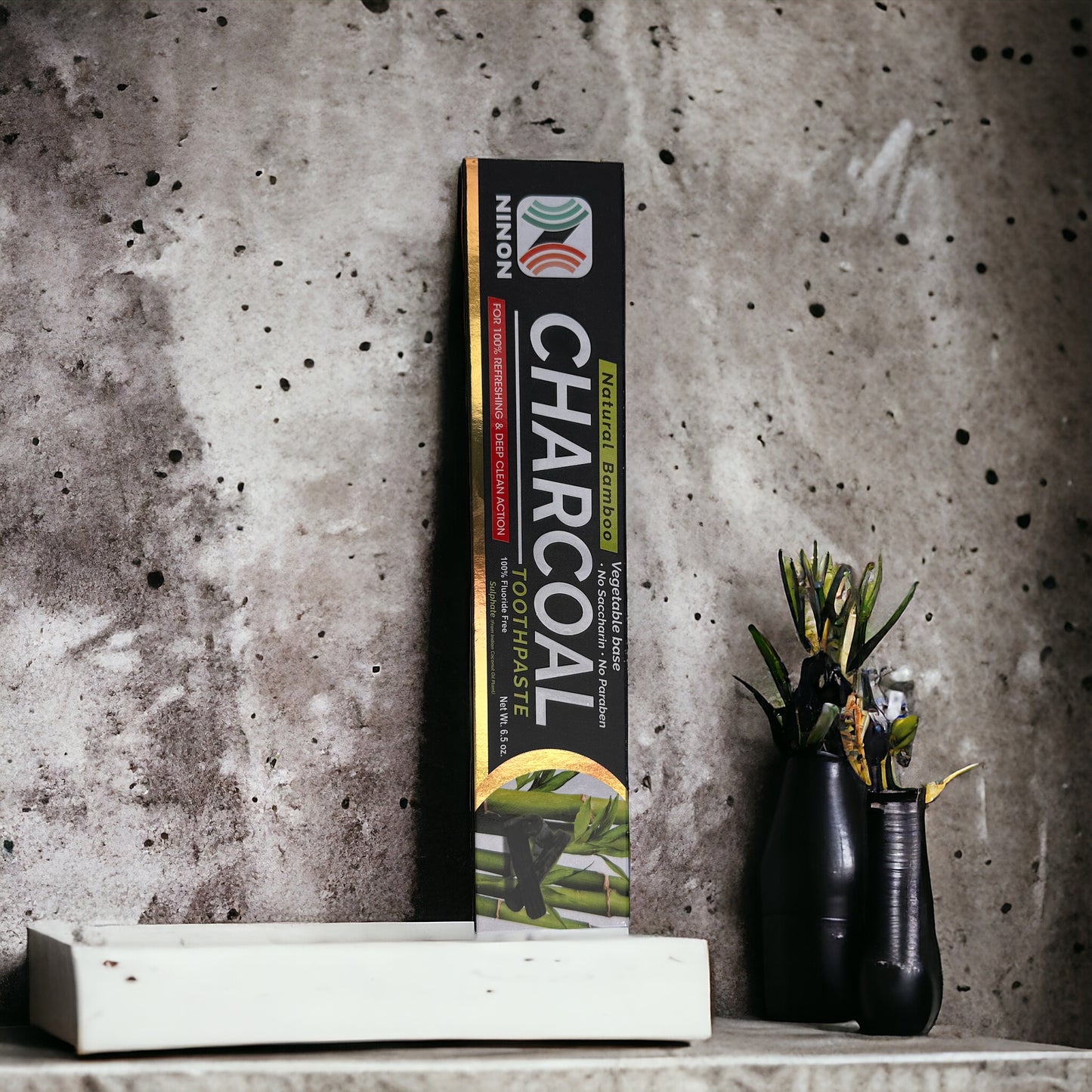 Essential Palace: Natural Bamboo Charcoal Toothpaste