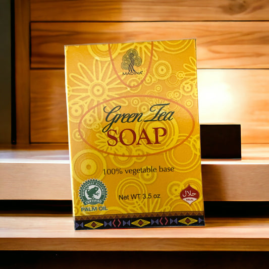 GREEN TEA SOAP WITH VITAMIN E