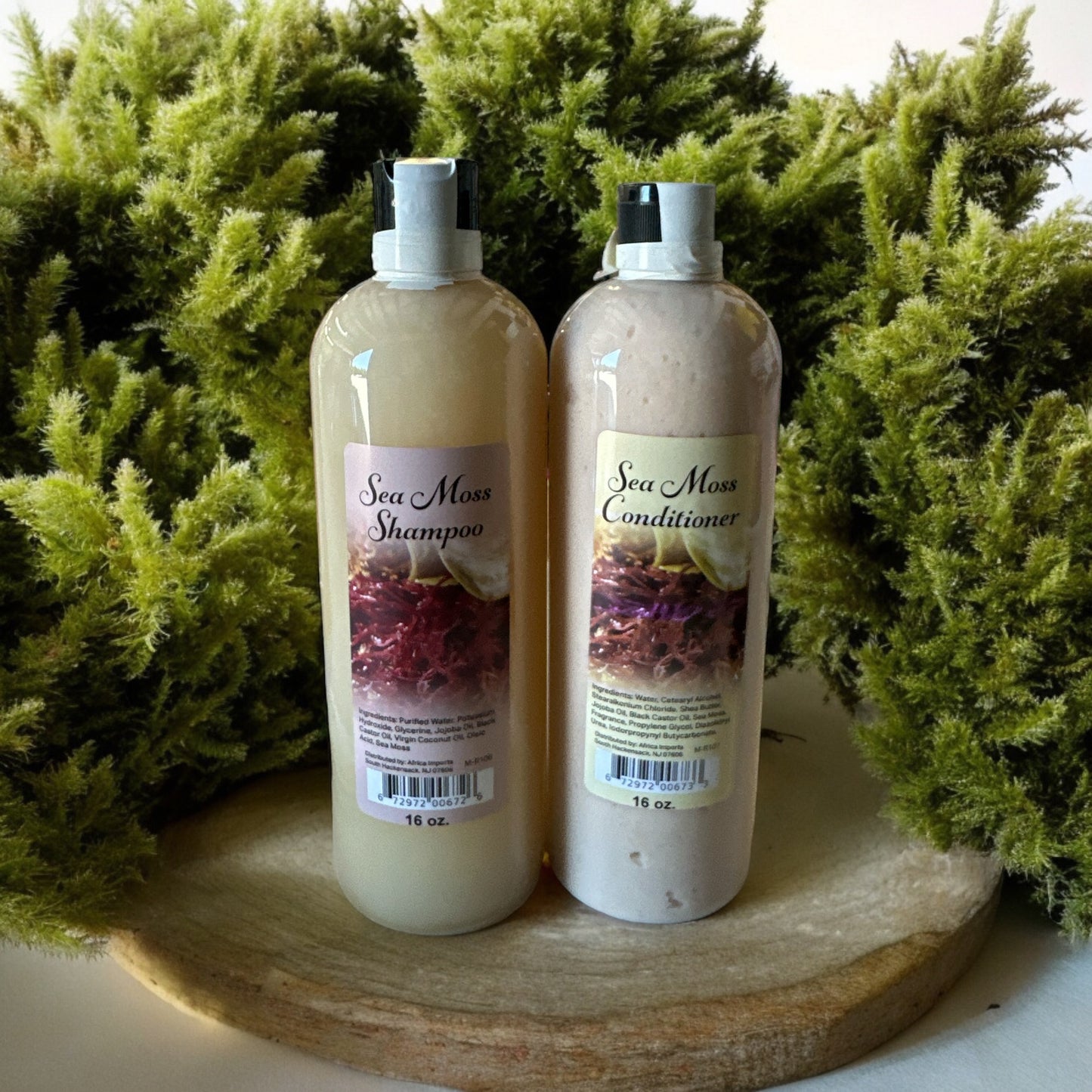 Sea Moss Hair Care Set 16 oz