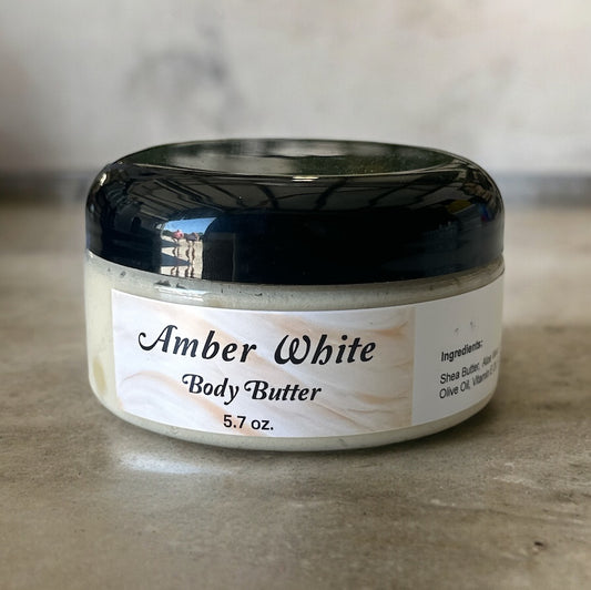 Amber White Body Butter