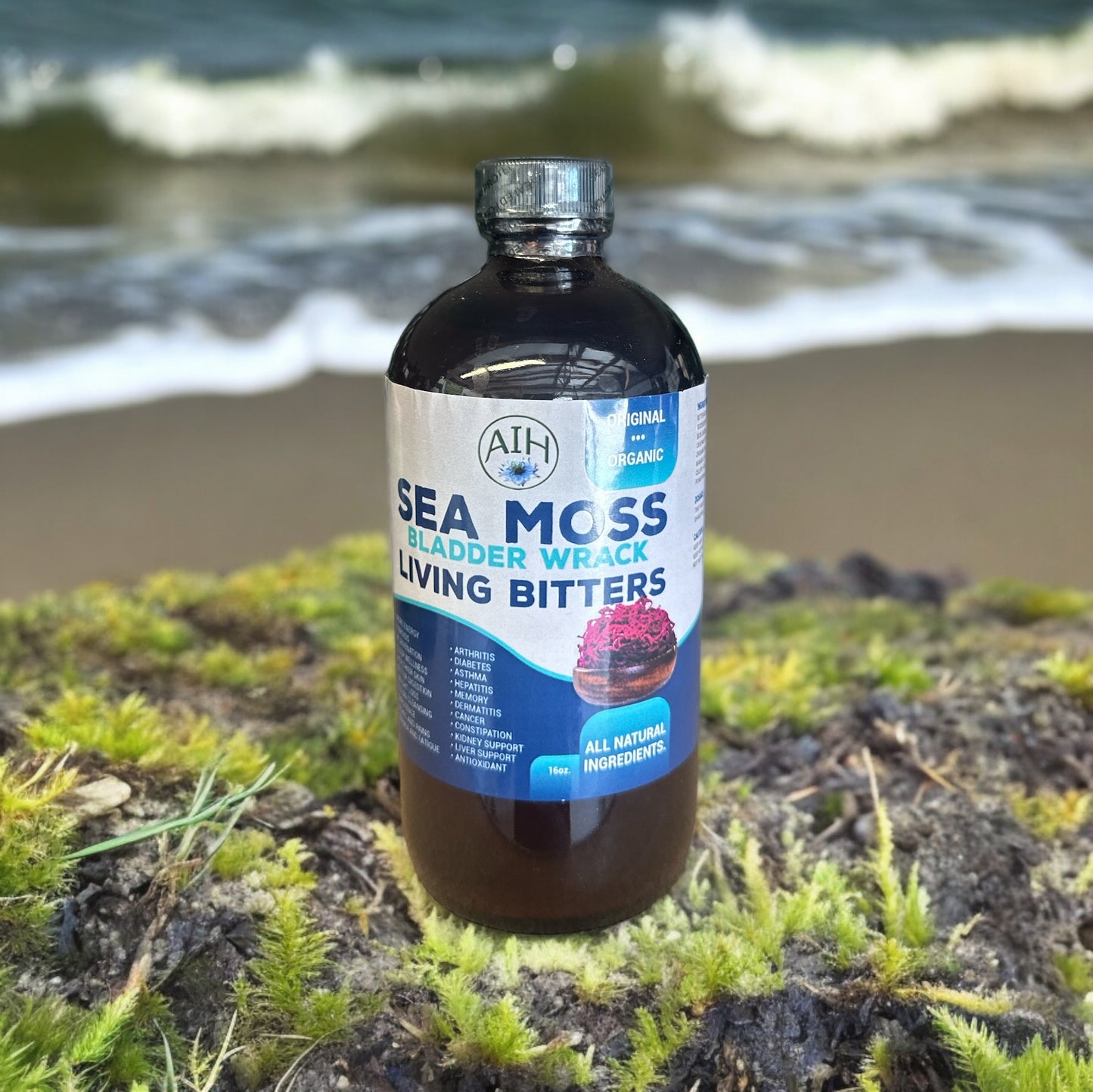 Organic Sea Moss and Bladderwrack Living Bitters