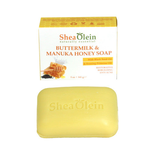 Shea Olein: Buttermilk & Manuka Honey Soap - 5 oz.